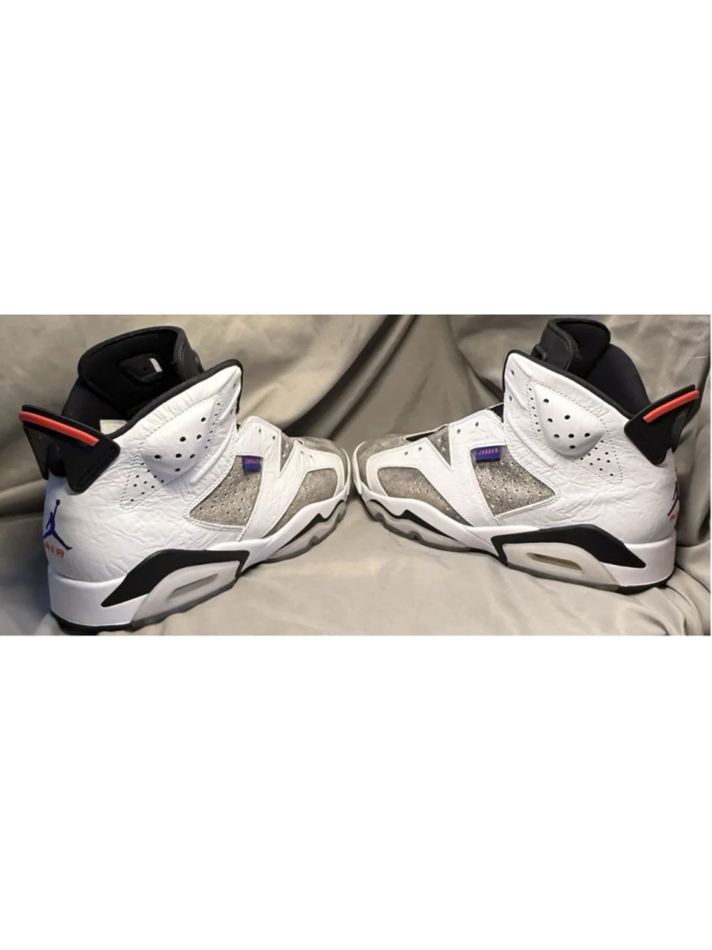 Air Jordan 6 Retro LTR Flint Gray Mens Size 9.5